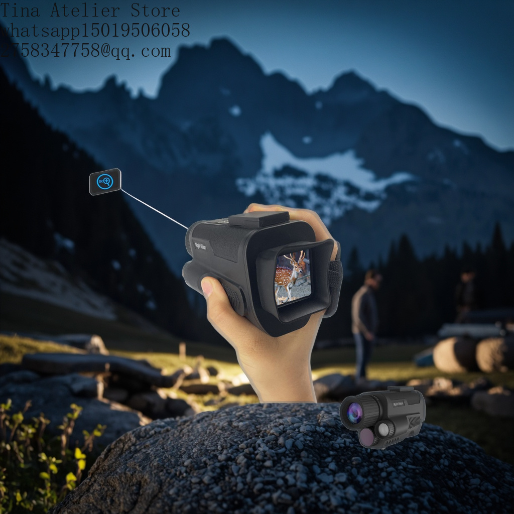 Night Vision Monocular 8X - Z9001 열화상 스코프 열화상 단안경 40MP