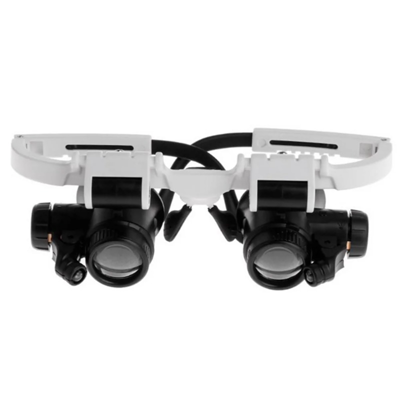 Night Vision Goggles Head Mounted - 멀티 렌즈 헤드밴드 확대경 안경 LED
