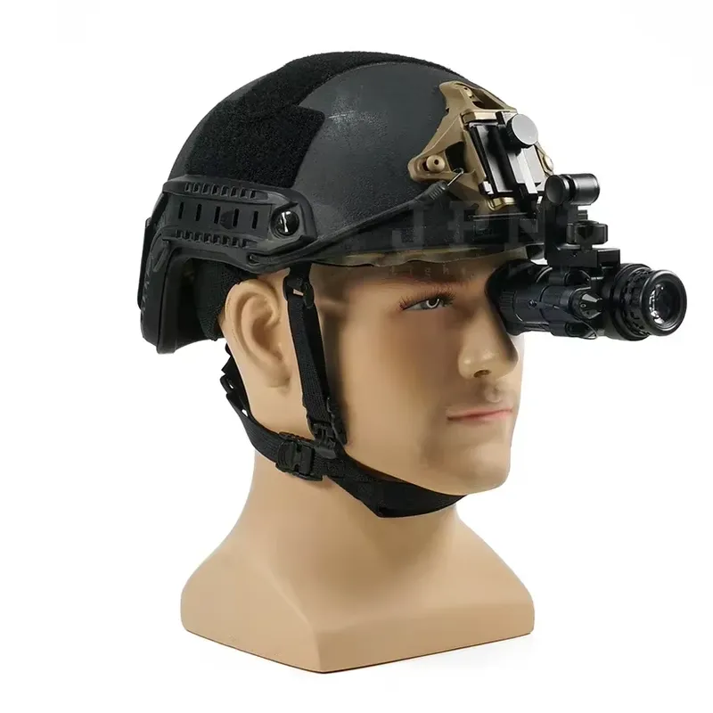 Night Vision Goggles Head Mounted - JPNV-14 녹색 및 흰색 Pvs 14