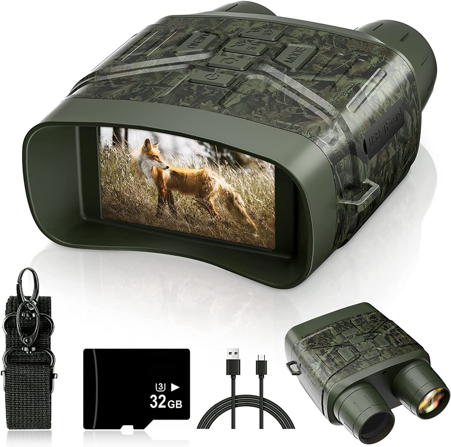 Digital Night Vision Binoculars 4K - 5X 디지털 줌 쌍안경, 4K HD