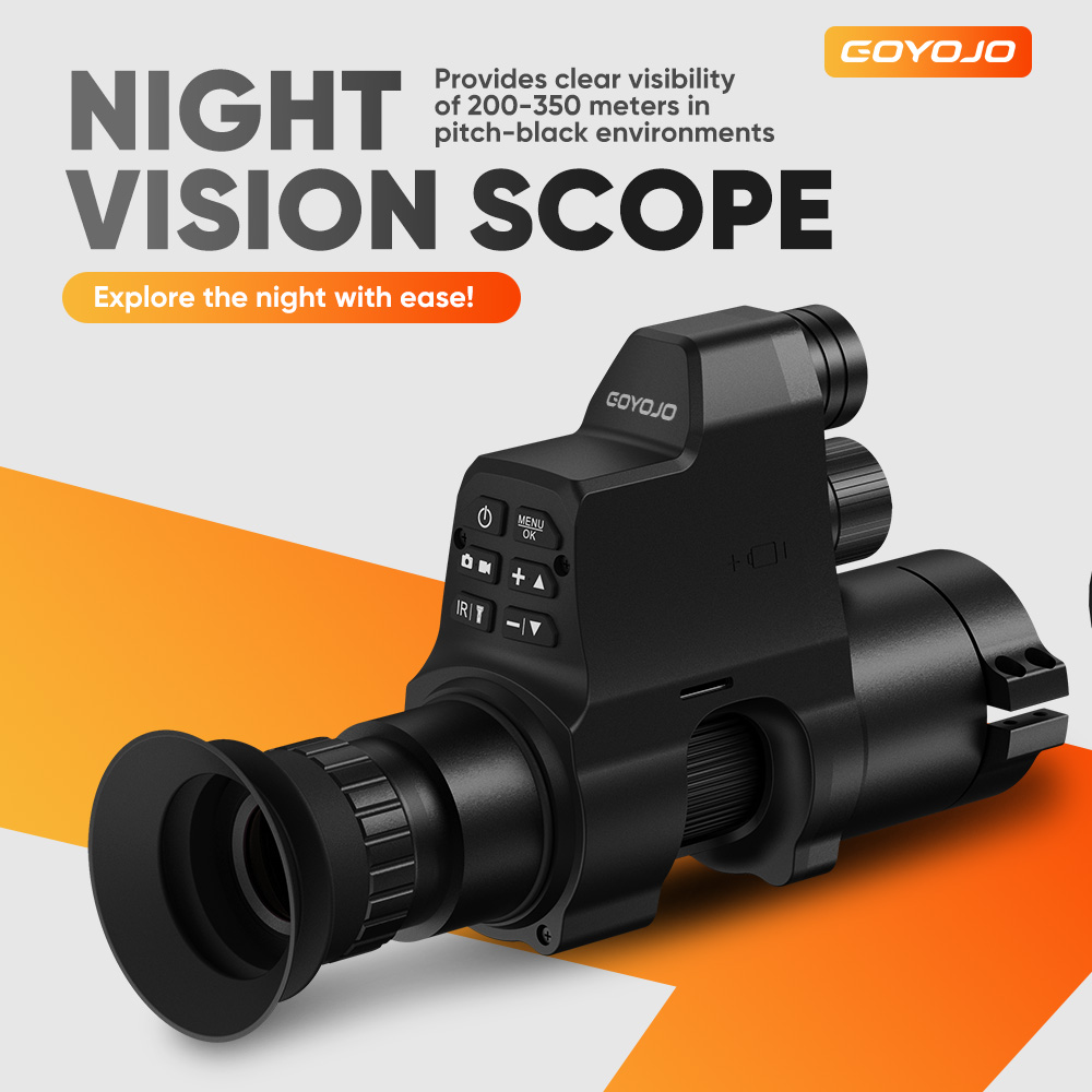 Night Vision Scope 4X Digital - 적외선 야간 투시 단안 4배줌 HD