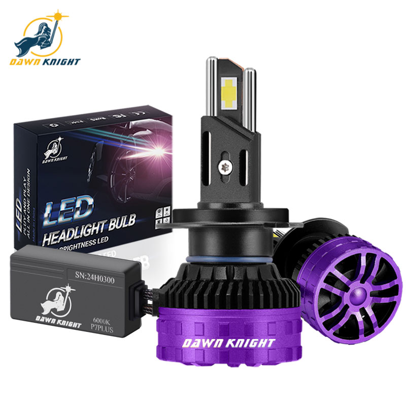 Night Vision Goggles Gen 3 - DAWNKNIGHT LED 헤드라이트 전구, 이중 구리