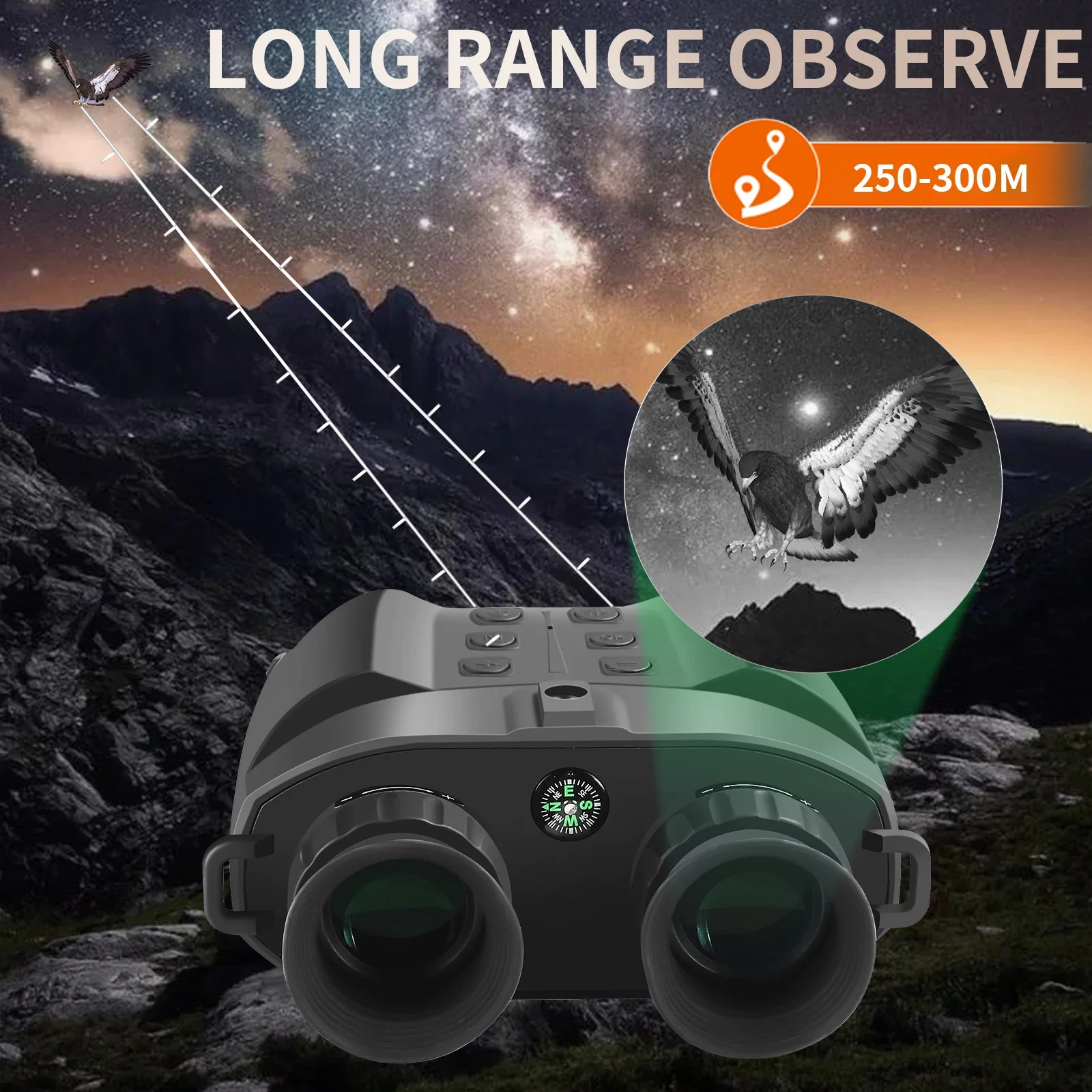 Night Vision Goggles Head Mounted - PVS-32 적외선 야간 쌍안경 NVG 마운트