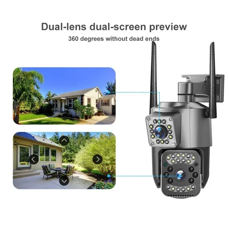와이파이 IP 카메라, 4K PTZ 듀얼 렌즈 CCTV - Night Vision Camera Wifi 4G 리뷰 및 가격
