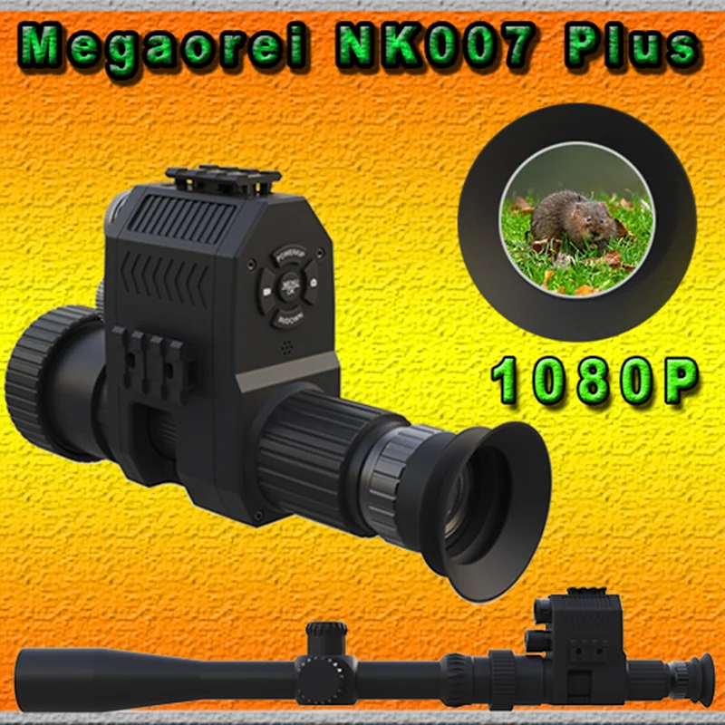 디지털 야간 투시경 모노큘러 1080P 200-400M - Night Vision Scope 4X Digital 리뷰 및 가격