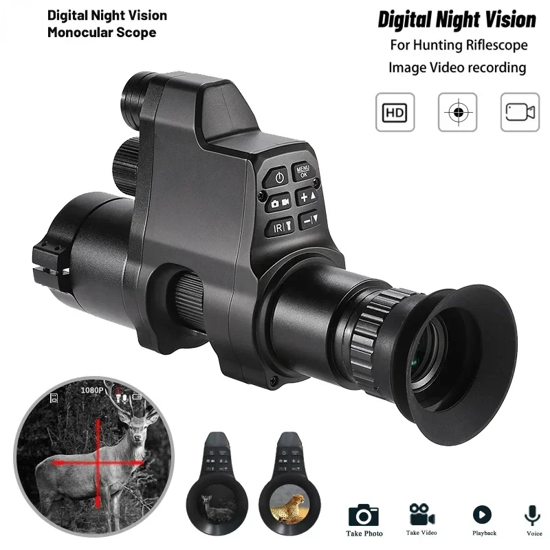 단안 디지털 야간 투시경, NV4A HD 1080P 비 - Night Vision Monocular 1080P 리뷰 및 가격