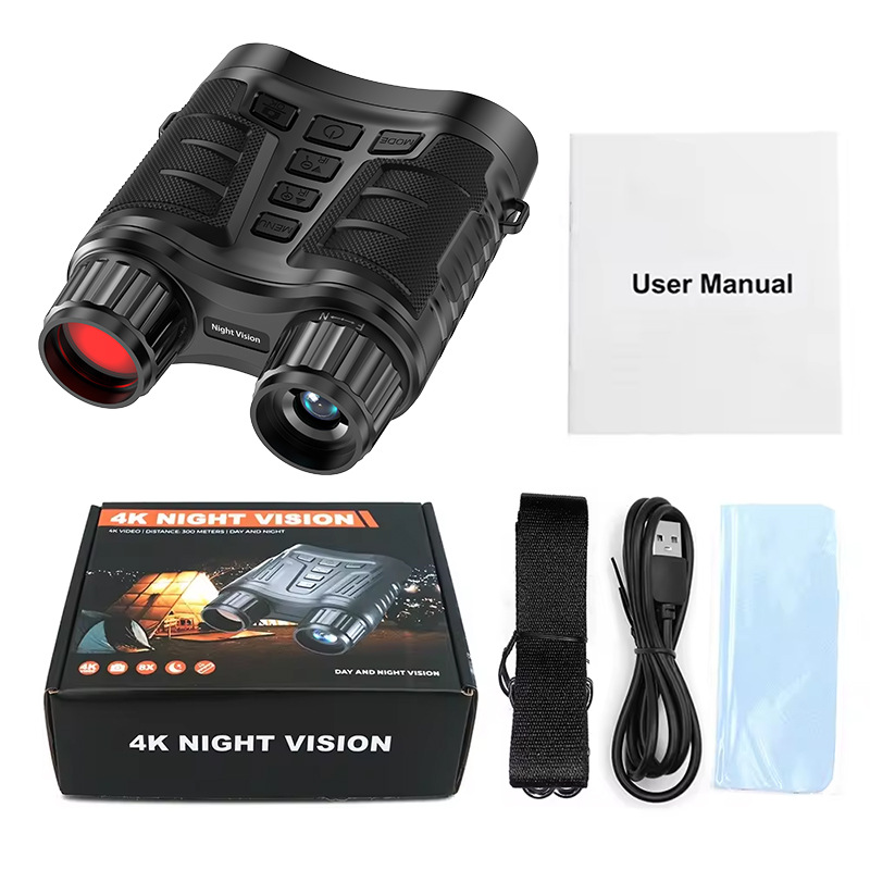 새롭게 업그레이드된 쌍안 적외선 야간 투시경 8배 디지 - Digital Night Vision Binoculars 4K 리뷰 및 가격