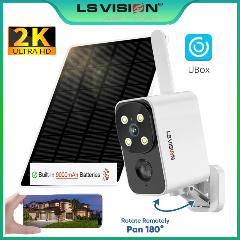 LS VISION 야외 태양광 카메라 무선 캠 WIFI - Night Vision Camera Wifi 4G 리뷰 및 가격